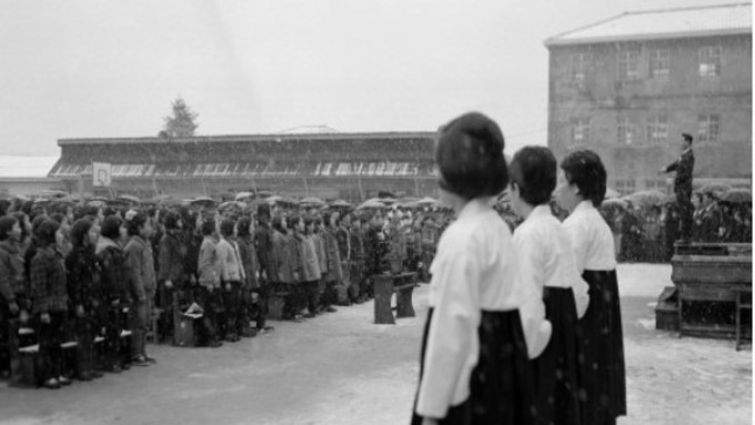1967년 청운초등학교 졸업식