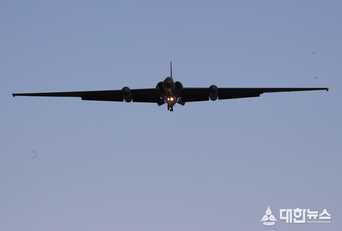 주한미군의 U2 고고도 정찰기