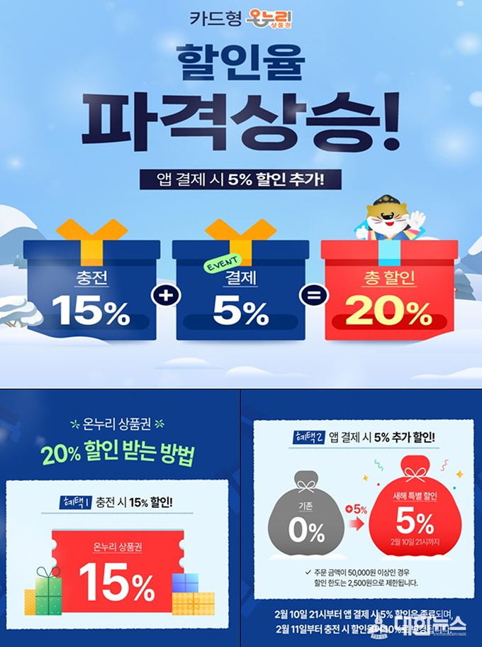 ‘대구로’ 설맞이 특별 할인행사 포스터. 대구시 제공
