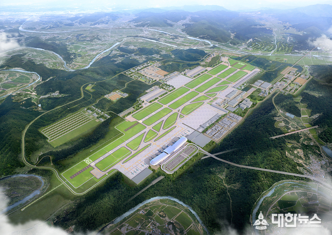 대구경북(TK)신공항 조감도. 대구시 제공