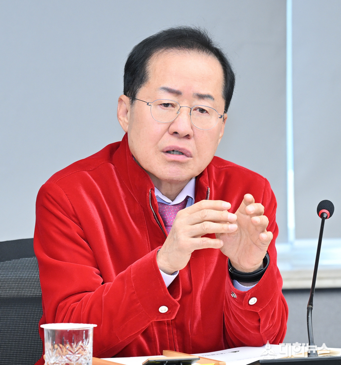 홍준표 대구시장. 대구시 제공