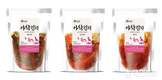 아워홈, 투명 파우치형 '아삭김치' 3종 출시