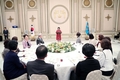 김정숙 여사, 재외공관장 배우자 대상 오찬