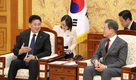 문재인 대통령, 후렐수흐 몽골 총리 접견