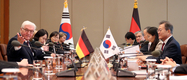 문 대통령, 공식 방한한 슈타인마이어 독일 대통령과 정상회담 및 오찬