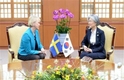 한-스웨덴 외교장관 회담 열려