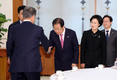 문재인 대통령, 여야 5당 대표와 오찬회동