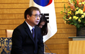 서훈 국정원장, 일 아베총리 접견
