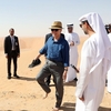 문재인 대통령, 열대 사막 체험