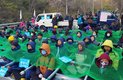 성주 사드, 기지 시설공사 위한 자재 등 반입 반대집회