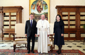 문 대통령, 교황청 공식방문 프란치스코 교황과 면담