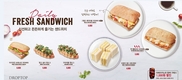 드롭탑, 신선하고 든든하게 즐기는 ‘프레쉬 샌드위치’ 6종 출시