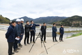 장충남 남해군수, 하천정비 사업장 현장점검