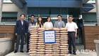 창원시 마산진성조경테크(주)대표 최현순, 백미 660kg 기탁