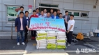 제천남당로타리클럽, 어려운 이웃에 백미 30포 전달