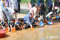 단양군, 단양강 쏘가리 치어 방류 행사 가져