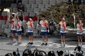 체전의 백년 100회째의 성화 잠실종합운동장 피어올랐다