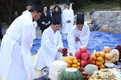 계룡시 공설봉안당(정명각) 무연고 제례행사 개최