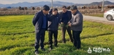 강진군, 일찍 겨울잠 깬 맥류·마늘 생육관리 철저 당부
