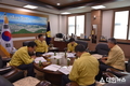 코로나19 대책 점검 및 의견 제시, 경산시의회 성금 전달 협의