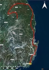 방사한 멸종위기종 여우, 소백산에서 부산까지 이동