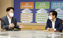 우범기 전주시장, 김관영 지사에 시정 협조 요청