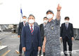 이종섭 국방부장관, 해군 제7기동전단 점검