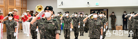 논산시, 여성예비군소대 창설 10주년 기념식 열어