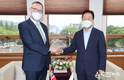 박완수 도지사, 콜린 크룩스 주한 영국대사 접견