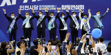 이재명 제주·인천 순회경선도 1위…누적 득표율 74.15%