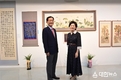 초대 방위사업청장, 김정일 박정옥부부 서화전