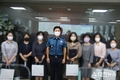 제천경찰서,제천시 CCTV 통합관제요원 감사장 전달