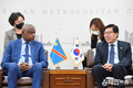 박형준 시장, 은돔비 민주콩고 방송통신위원회 의장 접견… 2030부산세계박람회 지지 당부