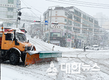 동해시,‘제설작업 빛 났다’폭설 선제적 대응...제설장비 총 85대(시청 52대, 동 33대), 제설재 75톤 투입