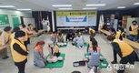 적십자 홍천봉사회, 홍천여성의용소방대와 함께 심폐소생술 교육 진행