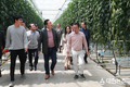 김영환 충북지사, 스마트팜 선도농가와 현장간담회 가져