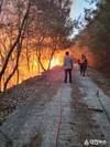 영주의용소방대, 신속기동팀 평은면 산불에서 큰 활약 펼쳐!