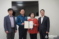 제천경찰서, 신한은행 직원 보이스피싱 예방 유공 감사장 수여