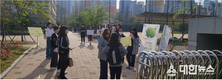 세종시 반곡중학교학부모회, 등교맞이 행사 및 탄소중립 캠페인 개최