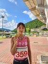옥천군청 육상팀 이보라, 제23회 한국 U20육상경기선수권대회 금메달 획득