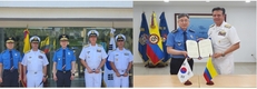 해양경찰청장 마약 협력 업무협약(MOU) 체결차 콜롬비아, 에콰도르 해군 방문