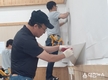 홍천나누미봉사단, 도배작업 봉사활동 진행
