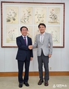 김문근 단양군수, 김진태 강원도지사 만나 자원순환시설세 법제화 협조 요청