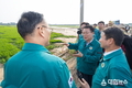 이한경 행안부 차관, 익산시 수해 현장 찾아 주민 위로