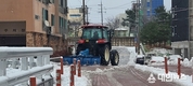 울진군, 제설 작업 총력 대응