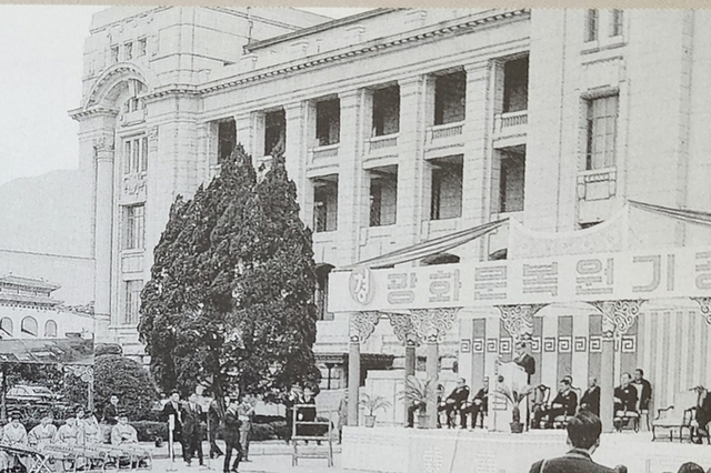 광화문 복원기공식- 1968년 3월15일