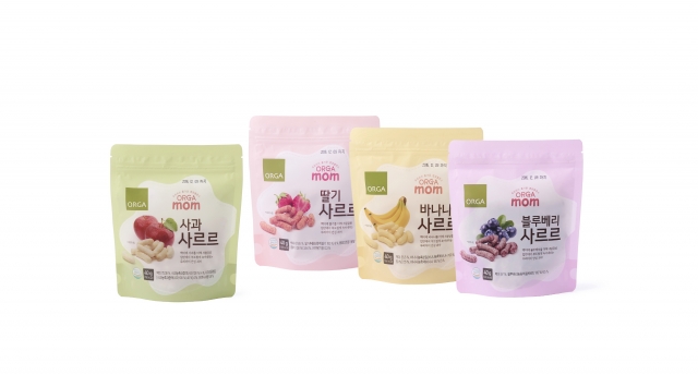 [올가홀푸드] 올가맘 사르르 스낵 4종.jpg