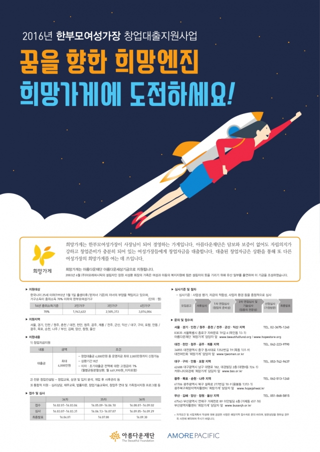[아모레퍼시픽] 희망가게, 2016년도 창업주 공개모집 진행.jpg