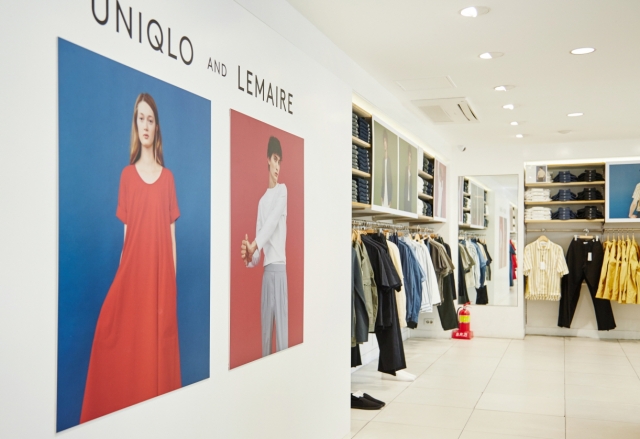 사진자료2_2016 SS ‘유니클로 앤드 르메르(UNIQLO AND LEMAIRE)’ 파이널 콜라보레이션 컬렉션이 출시된 유니클로 압구정점 매장 내부.jpg